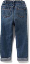 Thumbnail for your product : Old Navy Patched Color-Block Boyfriend Jeans for Toddler Girls