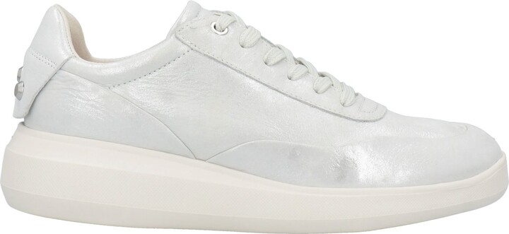 Geox Sneakers Silver - ShopStyle