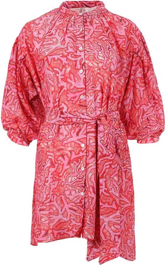 CHUFY Ziggy Belted Mini Dress