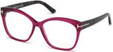 Thumbnail for your product : Tom Ford Round Square Optical Frames, Fuchsia