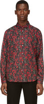 Thumbnail for your product : Marc by Marc Jacobs Pink & Grey Sergeant Pepper Spike Shirt