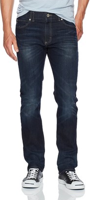 men's lee extreme motion stretch slim straight jeans