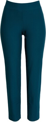 Eileen Fisher Stretch Crepe Slim Ankle Pants