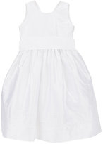 Thumbnail for your product : Isabel Garreton EMBELLISHED SHANTUNG SLEEVELESS DRESS-WHITE SIZE 8