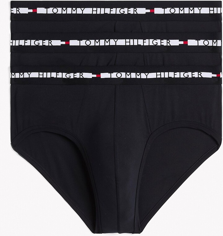 Tommy Hilfiger Men's TH Comfort+ Brief 3-Pack - Navy - S