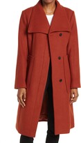 Thumbnail for your product : Cole Haan Melton Wool Belted Coat