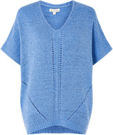 Thumbnail for your product : Monsoon Tyla Tape Yarn Jumper Blue