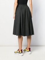 Thumbnail for your product : Valentino Pre-Owned 1980's Godet Midi Skirt