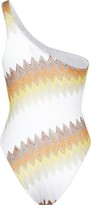 Thumbnail for your product : Missoni Zigzag One-shoulder Swimwear