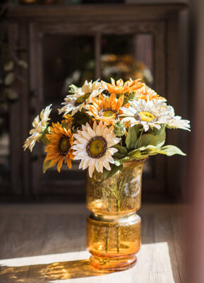 Rustic Reach Artificial Sunflower Stem