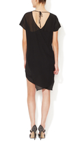 Thumbnail for your product : Gold Hawk Silk Wrap Back Dress