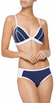 Thumbnail for your product : Duskii Mélange neoprene mid-rise bikini briefs
