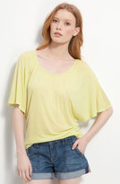 Thumbnail for your product : Hinge Flutter Sleeve Lace Back Top