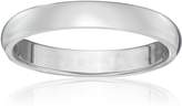 Thumbnail for your product : Amazon Collection Platinum 3mm Traditional Plain with Luxury High Polish Wedding Band, Size 9.5