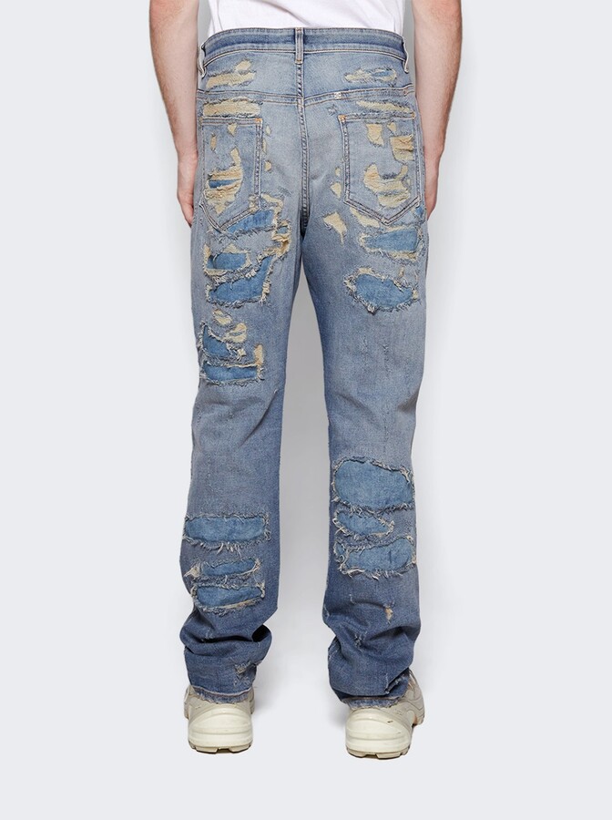 Givenchy Jeans In Rip And Repair Denim