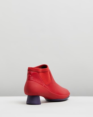 Camper Women's Red Heeled Boots - Alright Ankle Boots - Women's - Size One Size, 38 at The Iconic