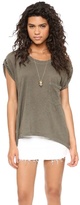 Thumbnail for your product : Wilt Lux Rolled Cuff Tee