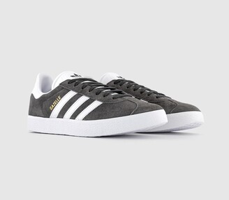 adidas Gazelle Trainers Dgh Solid Grey White Gold Met - ShopStyle Boys'  Shoes