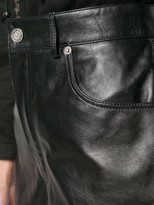 Thumbnail for your product : Saint Laurent Short Leather Shorts