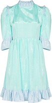 Thumbnail for your product : Batsheva Spring two-tone ruffled mini dress