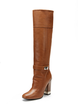 Thumbnail for your product : Barbara Bui Leather Metal Accent Boot