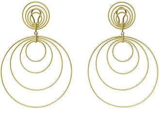 Buccellati 18k Gold Hawaii Double-Drop Earrings