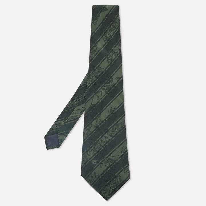 valentino camouflage tie