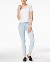 Thumbnail for your product : Hudson Released-Hem Skinny Jeans