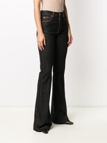 Thumbnail for your product : Alexander McQueen High-Waisted Flared Jeans