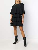 Thumbnail for your product : Alberta Ferretti flared layered dress