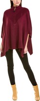 Thumbnail for your product : Anne Klein Mock Neck Poncho