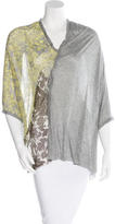 Thumbnail for your product : Yigal Azrouel Silk Tie Dye Tunic