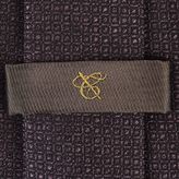Thumbnail for your product : Canali Square Pattern Silk Tie