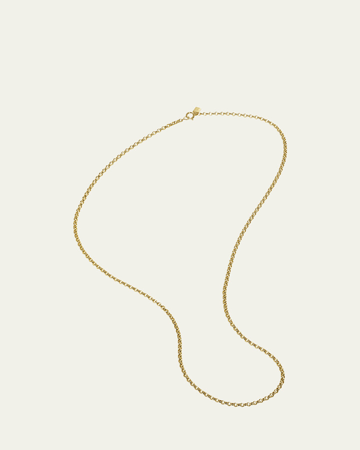 By Pariah 14K Yellow Gold Belcher Chain Necklace