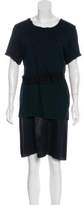 Thumbnail for your product : Lanvin Silk-Blend Knee-Length Dress