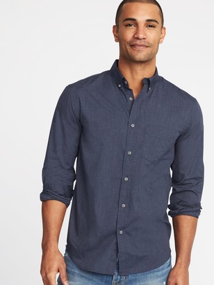 old navy men's denim shirts