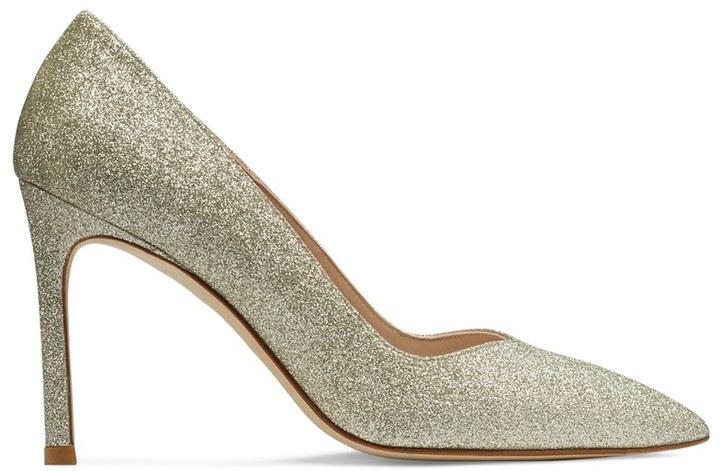 stuart weitzman pink pumps