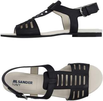 Jil Sander Navy Sandals