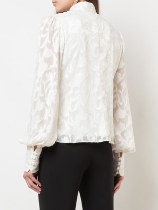 Alexis Pussybow Long-Sleeve Blouse