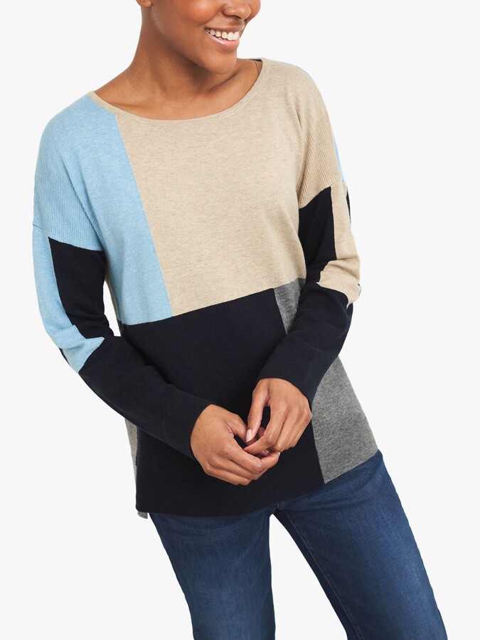 colour block ladies jumpers