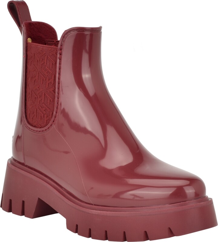 Christian Louboutin Loubirain Calf-High Rain Boots - ShopStyle