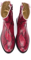 Thumbnail for your product : MonnaLisa TEEN snakeskin effect boots