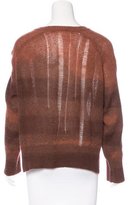 Thumbnail for your product : Raquel Allegra Cashmere Distressed Sweater