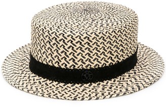 Maison Michel Augusta panama canotier hat