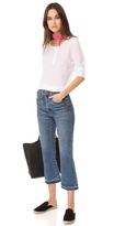 Thumbnail for your product : Madewell Relaxed Crop Flare Jeans with Let Down Hem