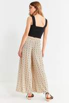 Thumbnail for your product : Urban Outfitters Tile Print Wide-Leg Pant