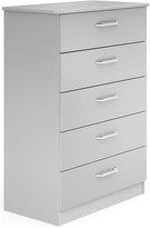 Thumbnail for your product : Sanford Ready Assembled High Gloss 5 Drawer Chest