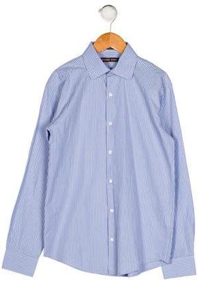 Michael Kors Boys' Striped Button-Up Shirt