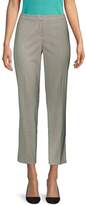 Thumbnail for your product : BOSS Tiluna Houndstooth Wool-Blend Slim-Fit Ankle Trousers