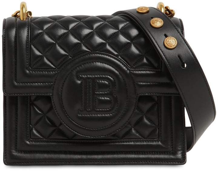 balmain quilted bag